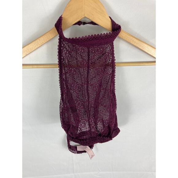 Victorias secret Lace High Neck Bralette Size Small - Picture 2 of 5
